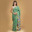 BPS21 Green Hand Block Print Saree