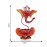 Red Orange Lord Ganesha Tea Light Holder