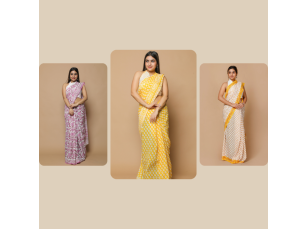 Block Printed Sarees