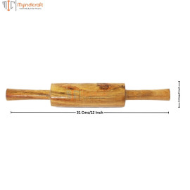 9 Inch Green Marble Chakla Belan Set