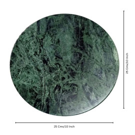 10 Inch Green Marble Chakla Belan Set