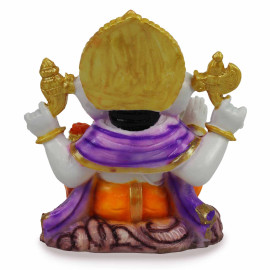 Handpainted Lord Ganesha Idol for Home Decor, Office and Temple