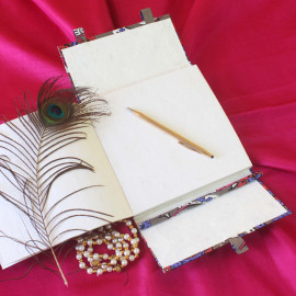 Square Handmade Journal Diary - Abstract Design