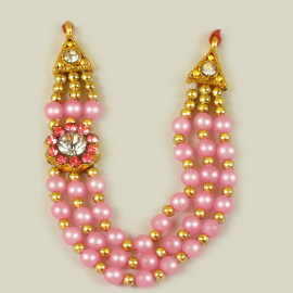 M18 Laddu Gopal Mala Set in Single Colour Pearl and Big Diamond - Pack of 6