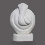 Ganesh Ji Figure Italian Spider White Marble Modern Art